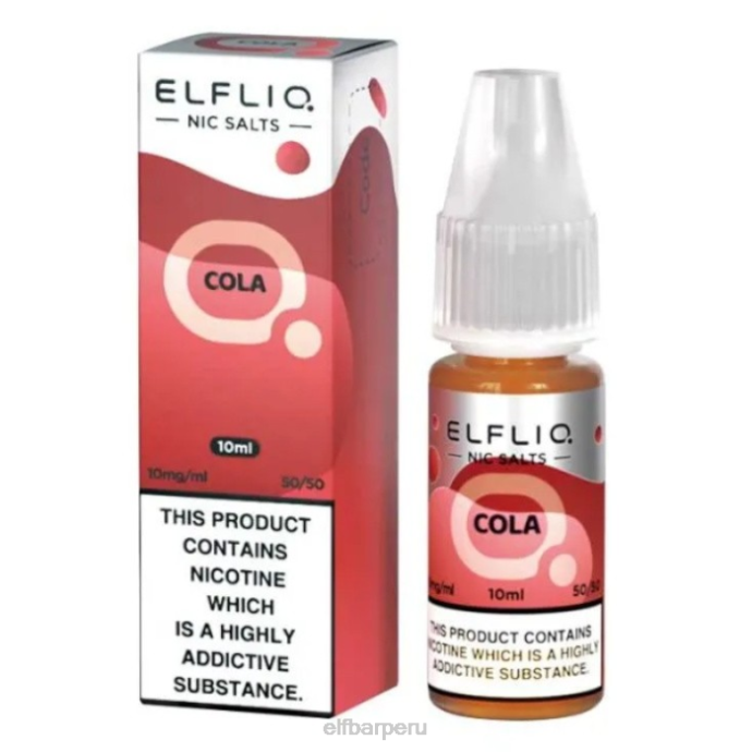 elfbar elfliq sales nic - cola - 10ml-20 mg/ml 06XD195