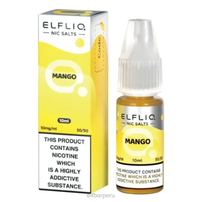 elfbar elfliq sales nic - mango - 10ml-20 mg/ml 06XD189