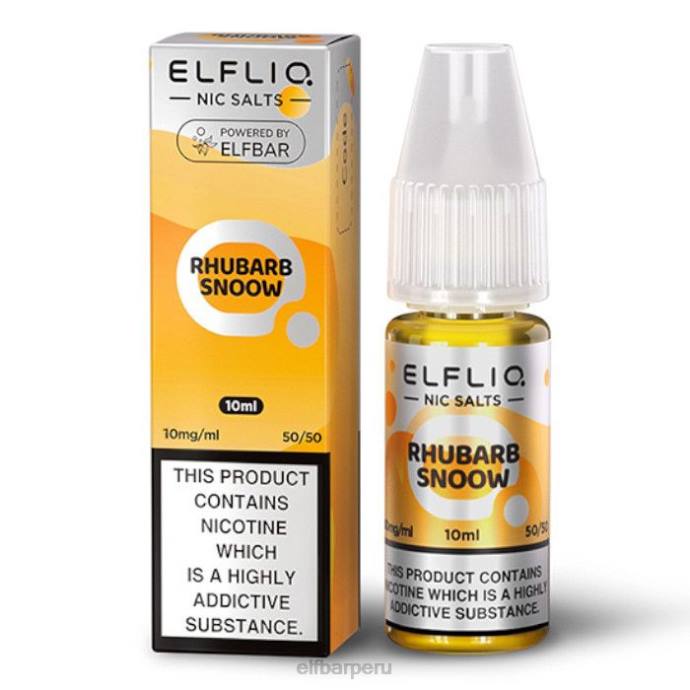 elfbar elfliq sales nic - ruibarbo nieve - 10ml-10 mg/ml 06XD171
