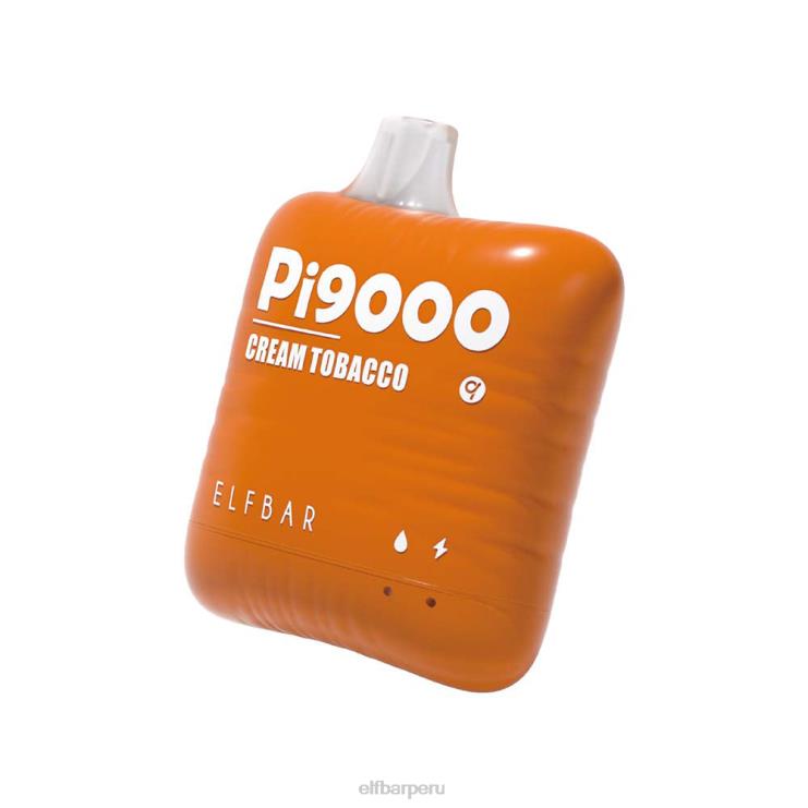 6DJVV105 ELFBAR pi9000 vaporizador desechable 9000 inhalaciones tabaco crema